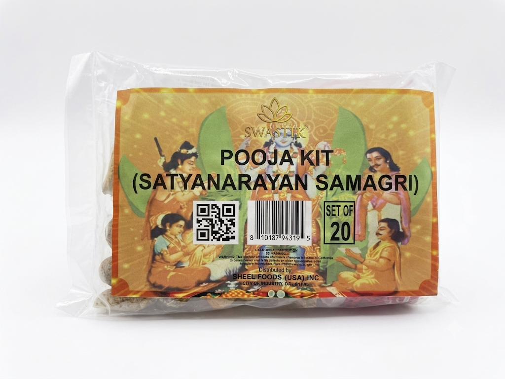 Swastik - Pooja Kit Satyanarayan Samagri- Net Wt: 22.2 oz. (630gm)