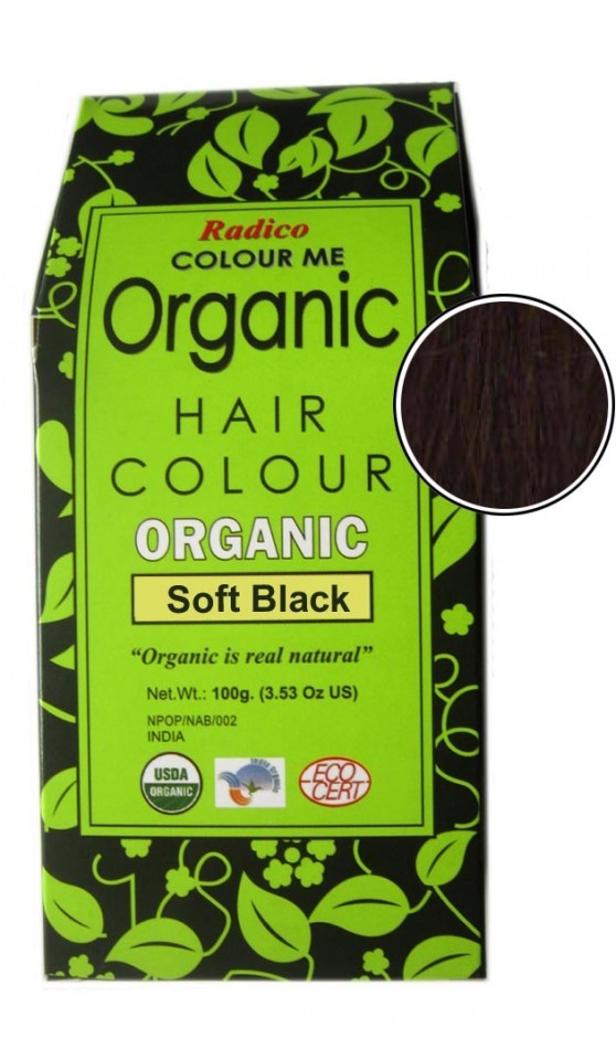 100% Organic- Soft Black Hair Color 100gm, NATURAL HAIR COLOR #22150 | Buy  Indian Hair Products Online