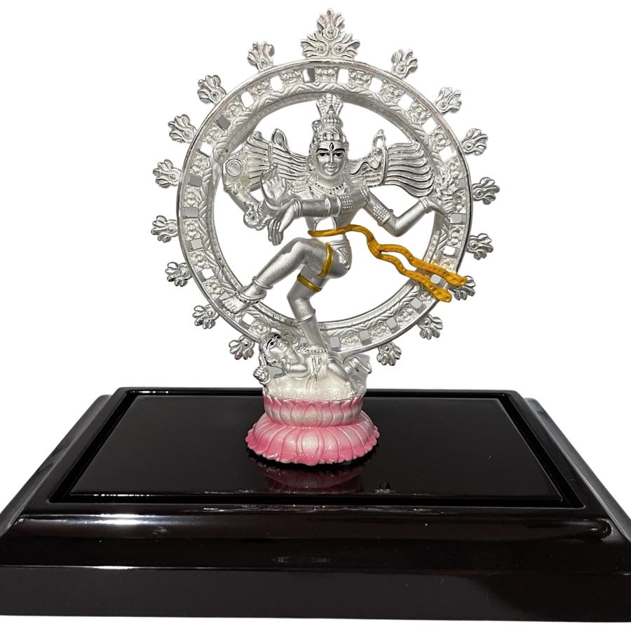 999 Pure Silver Nataraja / Dancing Lord Shiv BIG idol / Statue / Murti 999 Pure Silver Nataraja / Dancing Lord Shiv BIG idol / Statue / Murti