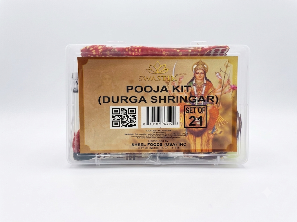 Swastik - Pooja Kit Durga Shringar- Net Wt: 7oz. (200gm)