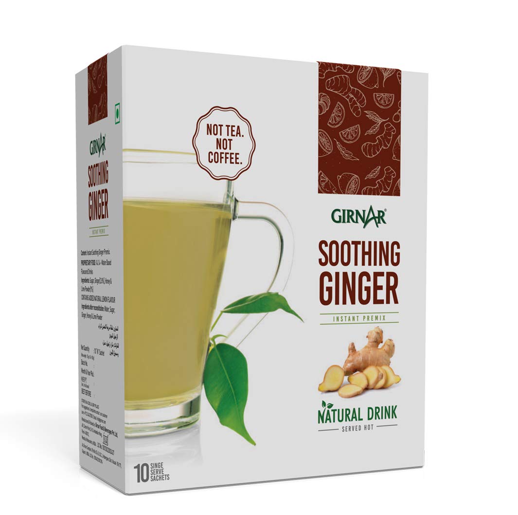 Girnar Instant Premix Soothing Ginger Natural Drink