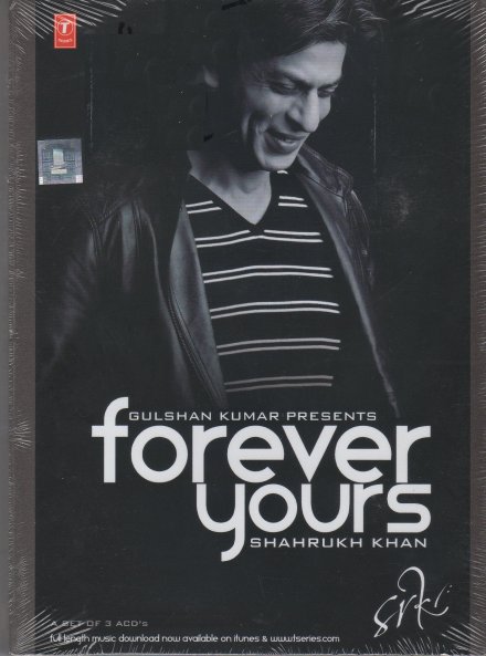 Forever Yours, Shahrukh Khan, 3 Audio CD Set SRK Hindi Movies