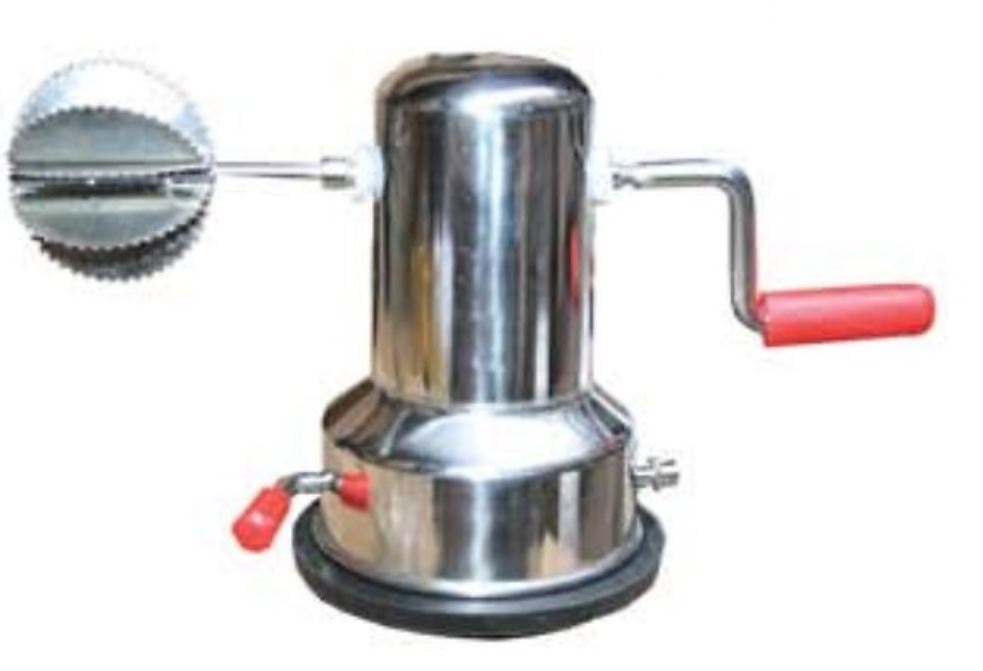 Coconut Grater / Peeler / Scraper Hand Operated Vacuum Base