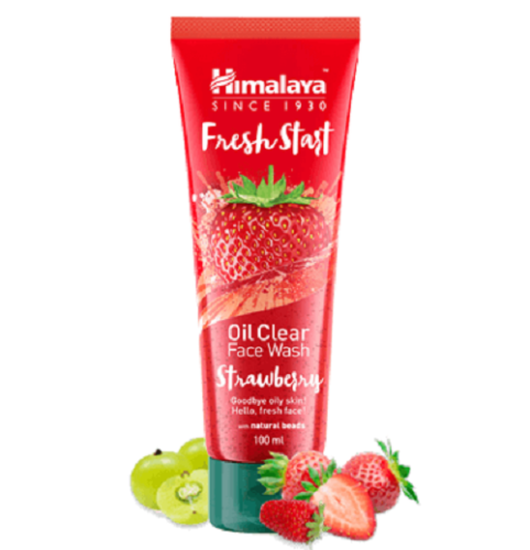 Himalaya Fresh Start Oil Clear Strawberry Face Wash Fruity Freshness 100ml