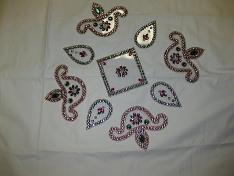 Readymade Rangoli Table Décor, Diwali Décor