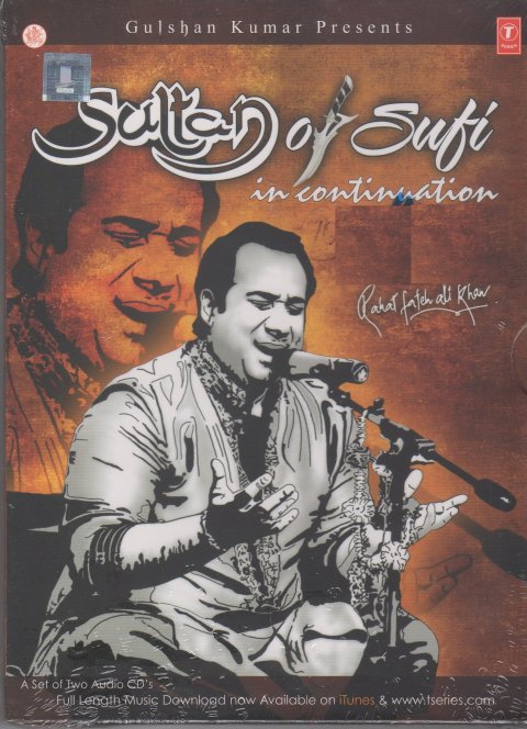 Sultan of Sufi, Rahat Fateh Ali Khan, 2 CD Set, Hindi Songs Sultan of Sufi, Rahat Fateh Ali Khan, 2 CD Set, Hindi Songs