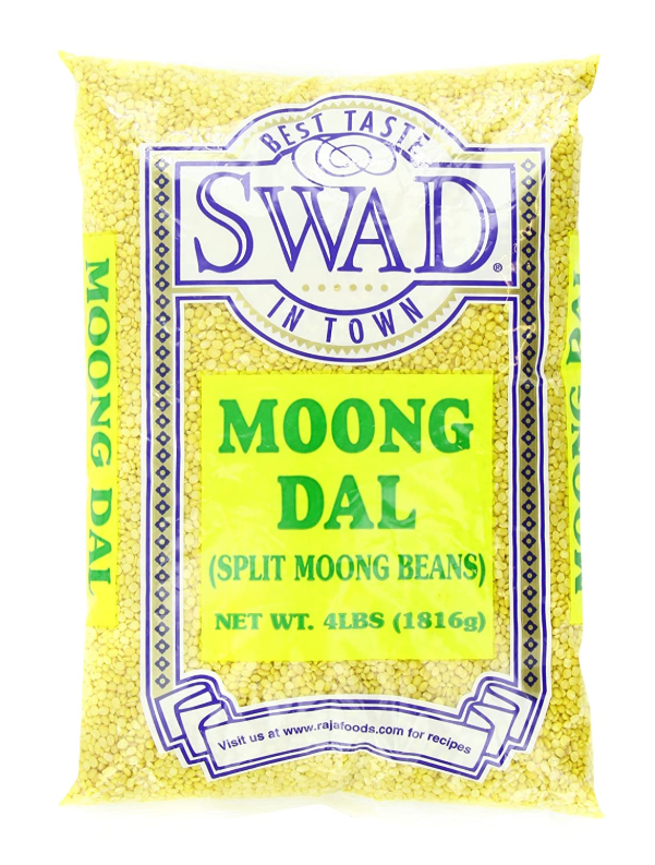 Swad Moong Dal Beans, Split, 4 Pound