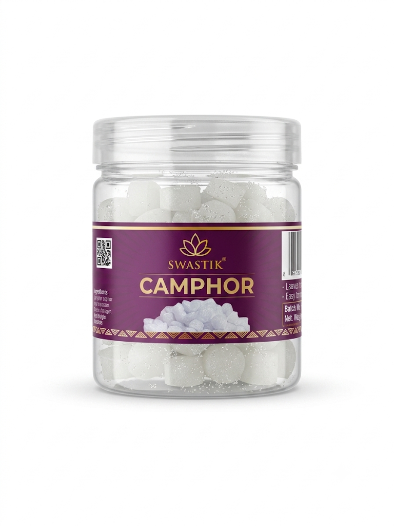 Swastik - Pooja camphor Net Wt- 1.41 oz (40 gm)