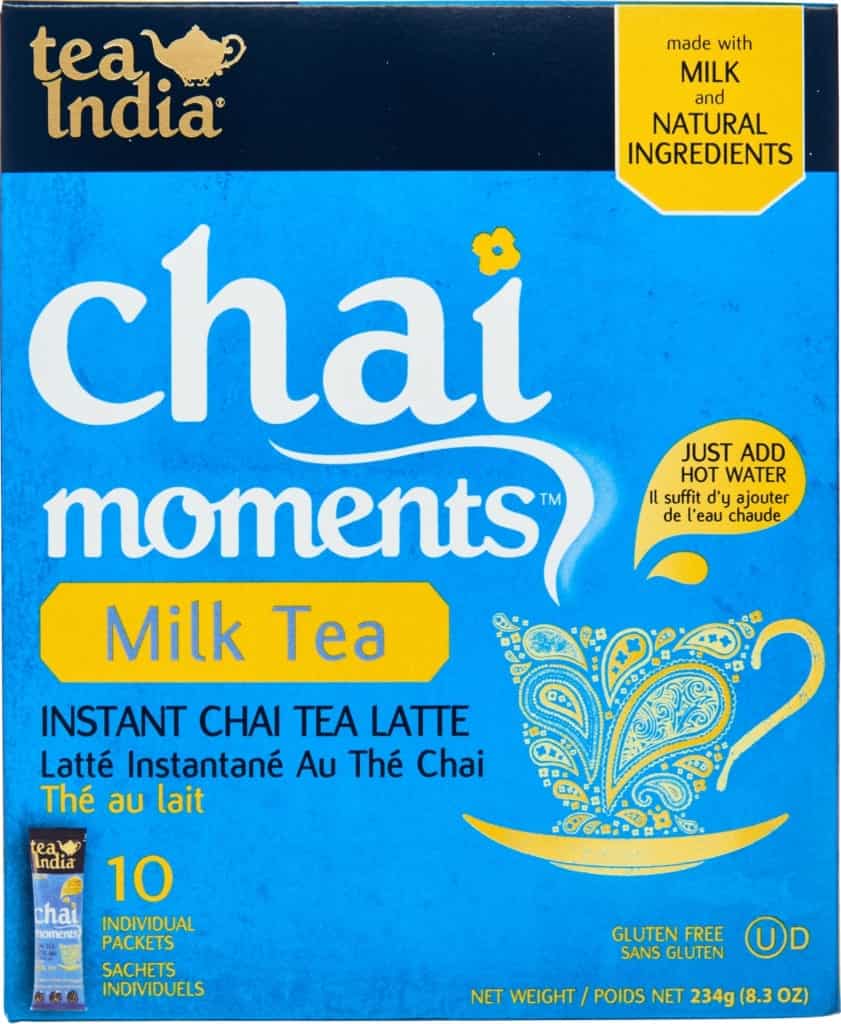 Tea India Chai Moments Milk Tea 10 Packets 234 gm 37724 Buy Indian