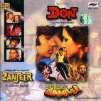 Don / Zanjeer / The Great Gambler(3 Hindi Films in one CD)