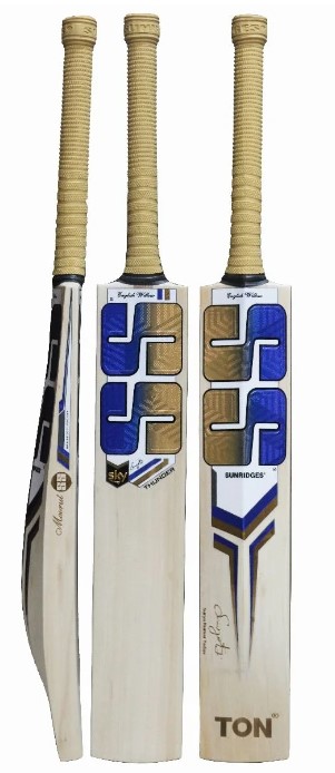 SS SKY THUNDER English Willow Cricket Bat (2024)  FREE KNOCKING