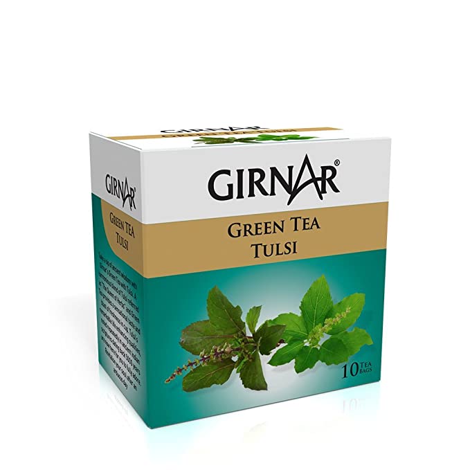 Girnar Green Tea w/ Tulsi (10 Tea Bag)