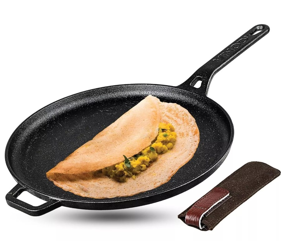 Vinod Legacy Pre Seasoned Cast Iron Roti/Chapati/Dosa Kallu Tawa Vinod Legacy Pre Seasoned Cast Iron Roti/Chapati/Dosa Kallu Tawa