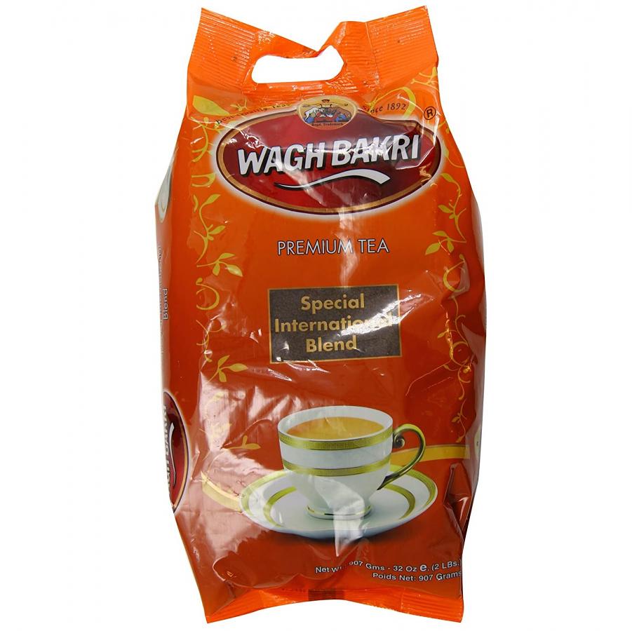 Wagh Bakri Chai, Premium International Blend Strong & Tasteful Tea, 2 Lbs Wagh Bakri Chai, Premium International Blend Strong & Tasteful Tea, 2 Lbs