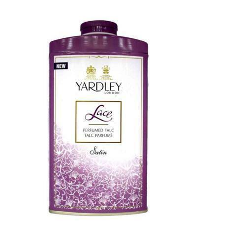 Yardley London Lace Satin Talc - 250Gm