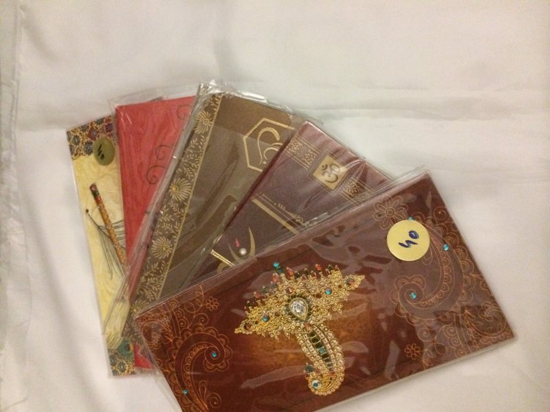 Assorted Design Traditional Indian Money Envelopes for Wedding / Shagun