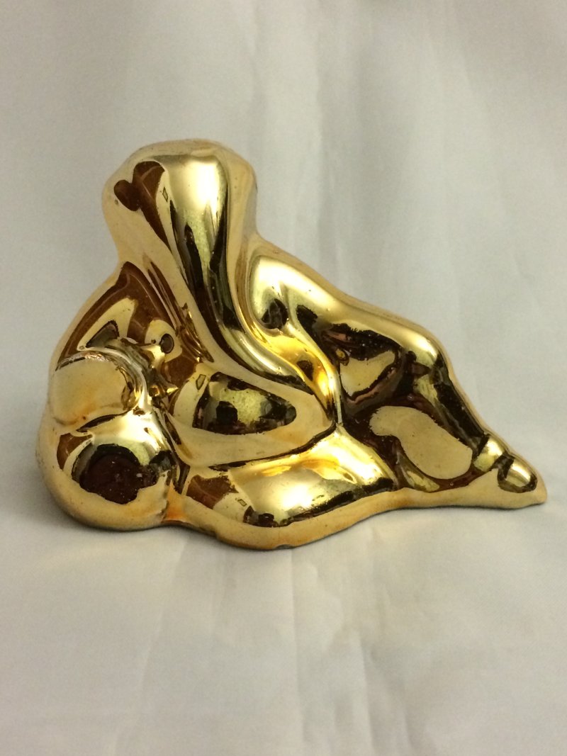 Golden Ganesh Statue for Car