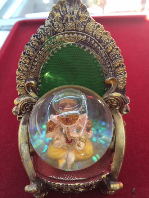 Decorative Lord Ganesha Statue on Chowki