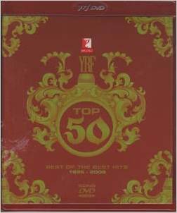 YRF Top 50 Bollywood Video Songs DVD, HINDI SONGS VIDEO #17772