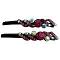 Fuchsia Rose Crystals Fancy Hair Pin w/ Fuchsia Rose Clear Crystals Fuchsia Rose Crystals Fancy Hair Pin w/ Fuchsia Rose Clear Crystals