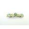 Green Jonquil Crystals Flower HAIR Oranment BARRETTES