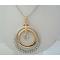 Round Striking HipHop Pendent Cubic Zircon 24 inches Chain Round Striking HipHop Pendent Cubic Zircon 24 inches Chain