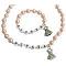 Ballet Necklace Bracelet Ballet Dress Ballet Shoe Charm Jewelry 