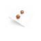 Brown Crystals Smoked Topaz Girls Crystal earrings