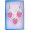 Strawberry Pendant Earrings Jewelry Set w/ Gift Box Strawberry Pendant Earrings Jewelry Set w/ Gift Box