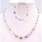 Multicolored Small Big Beads Necklace & Bracelet Girls Return Gift Multicolored Small Big Beads Necklace & Bracelet Girls Return Gift