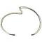 Single Layer Sharp Curves Wavy Design Sterling Silver Cuff Bracelet Single Layer Sharp Curves Wavy Design Sterling Silver Cuff Bracelet