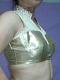 Choli / Blouse, Golden Neck Patti Blouse / Choli for Sarees #7451