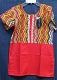 Red / Multicolor Short Length Top Kurti Tunic (S) #2413 Red / Multicolor Short Length Top Kurti Tunic (S) #2413