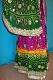 Lehenga Skirt, Jaipuri Bandhini Fuchsia Silk Lehenga & Dupatta