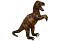 Large 35" Tall Handmade Dinosaur Leather Figurine