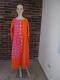Orange & Pink Pure Cotton Kurti Tunic