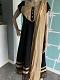 Eye Catching Black & Gold Combination Party Wear Anarkali Suit Eye Catching Black & Gold Combination Party Wear Anarkali Suit