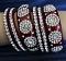 Red Wedding, Party or Puja Wear Bangles, Choodra Set of 6