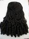 Elegant Curly 100% Human Hair Flip In Hair Extension Wig