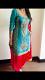 Peacock Blue Heavy Boutique Suit Material Peacock Blue Heavy Boutique Suit Material