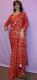 Traditional Red Gold Chiffon Designer Party Wear Saree Traditional Red Gold Chiffon Designer Party Wear Saree
