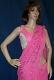 Designer Party Wear Saree in Pink Chiffon #3500