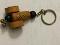 Wooden Cannon Shape Key Chain