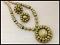 Antique Golden Handmade Terracotta Set with Big Studs
