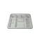 Disposable 10 Compartments Party Tray/ Thali/ Plates - 200 Pack