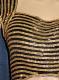 Black Gold Blouse for Designer Wedding Sarees (M) #7795 Black Gold Blouse for Designer Wedding Sarees (M) #7795