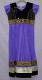 Purple Net Churidar Anarkali Style Salwar Kameez Dupatta (S) #5228