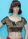 Choli Gold Black Small Size Choli Saree Blouse Shieno Sarees #5456 Choli Gold Black Small Size Choli Saree Blouse Shieno Sarees #5456