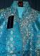 Turquoise Sherwani Kurta Pajama w/ Dupatta for Boys #3630