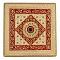 Golden Ethnic Meenakari Work Heavy Square Chowki / Bajot